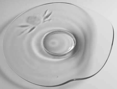 Rose Torte Plate
