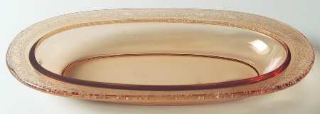 Royal Amber Pickle Dish