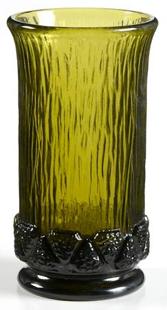 Sorrento Green Highball Glass