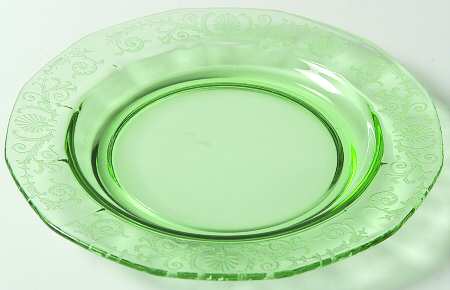 Versailles Green (No Trim) Bread & Butter Plate