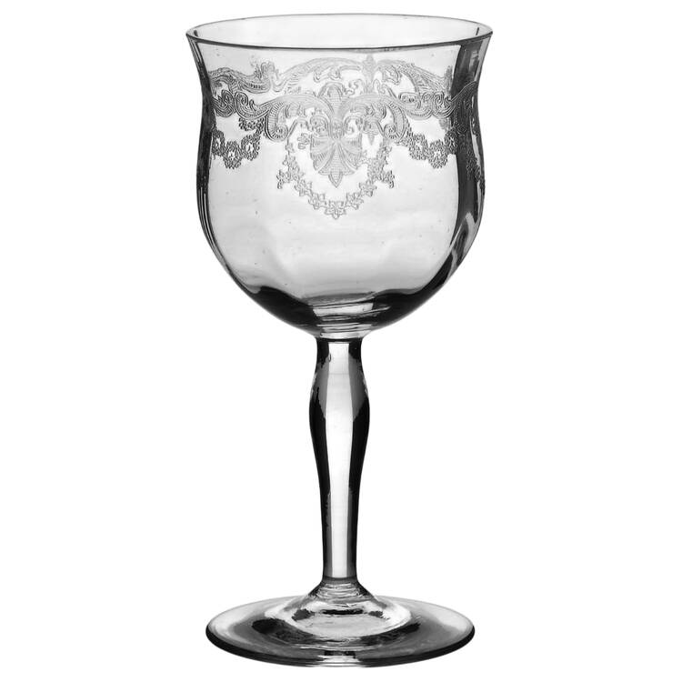 DE107 Tall Hollow Stem Champagne