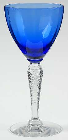 FRY10 Blue Wine Glass