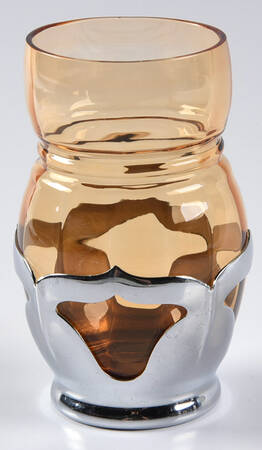 Farber Crystal (Chrome) 8 Oz Flat Tumbler