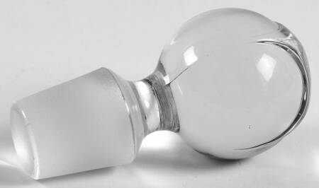 Farber Crystal (Chrome) Stopper for Decanter