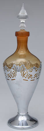 Farber Crystal (Chrome) Decanter & Stopper