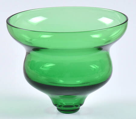 Farber Crystal (Chrome) Forest Green Liquor Cocktail Liner