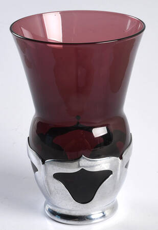 Farber Crystal (Chrome) 12 Oz Carmen Flat Tumbler