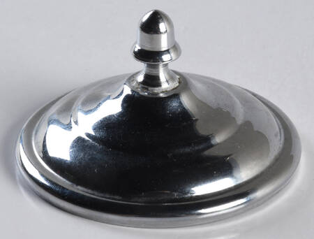 Farber Crystal (Chrome) Lid for Sugar Bowl