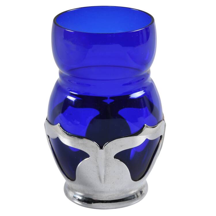 Farber Crystal (Chrome) 8 Oz Flat Tumbler