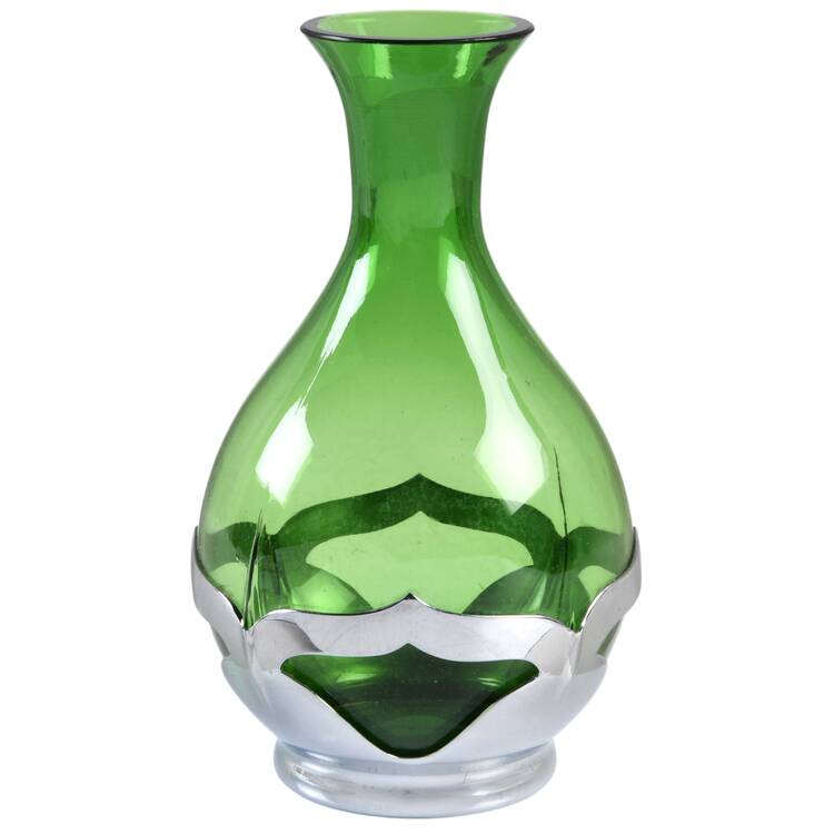 Farber Crystal (Chrome) Decanter No Stopper