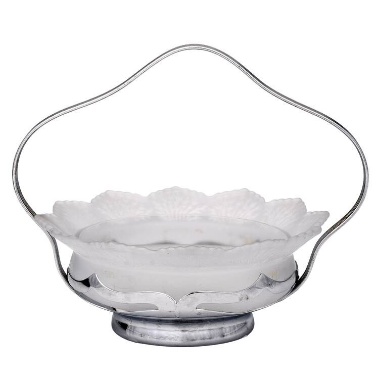 Farber Crystal (Chrome) 5" Chrome Basket & Liner