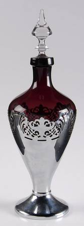 Farber Crystal (Chrome) Decanter & Stopper