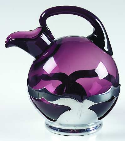 Farber Crystal (Chrome) Cordial Decanter No Stopper