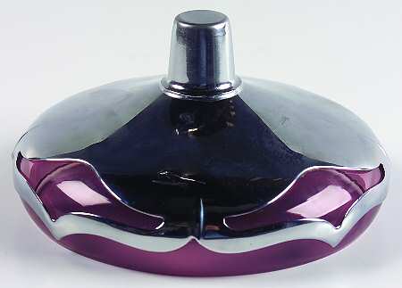 Farber Crystal (Chrome) Compote for Metal Candlestick
