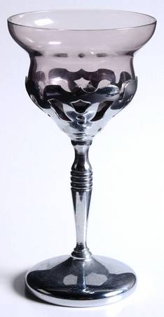 Farber Crystal (Chrome) Amethyst Liquor Cocktail