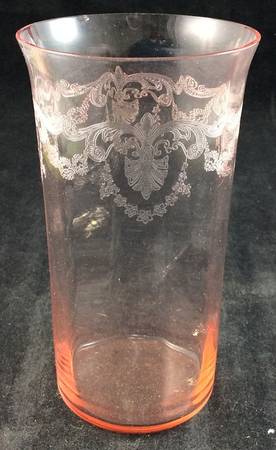 DE107 Pink Flat Tumbler