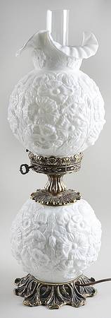 Poppy Milkglass by Fenton