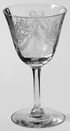 Morning Glory Wine Glass