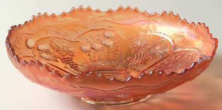 Peacock and Grapes Marigold by Fenton