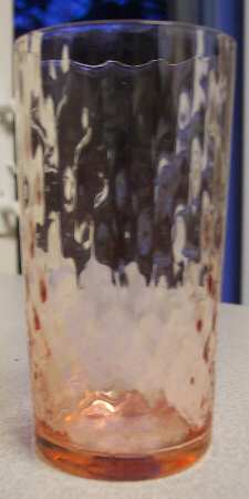 FRY1-4-PINK (DIAMOND OPTIC) 10 Oz Flat Tumbler