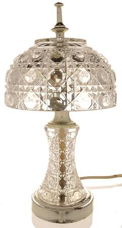 Windsor Clear 20" Electric Lamp & Shade