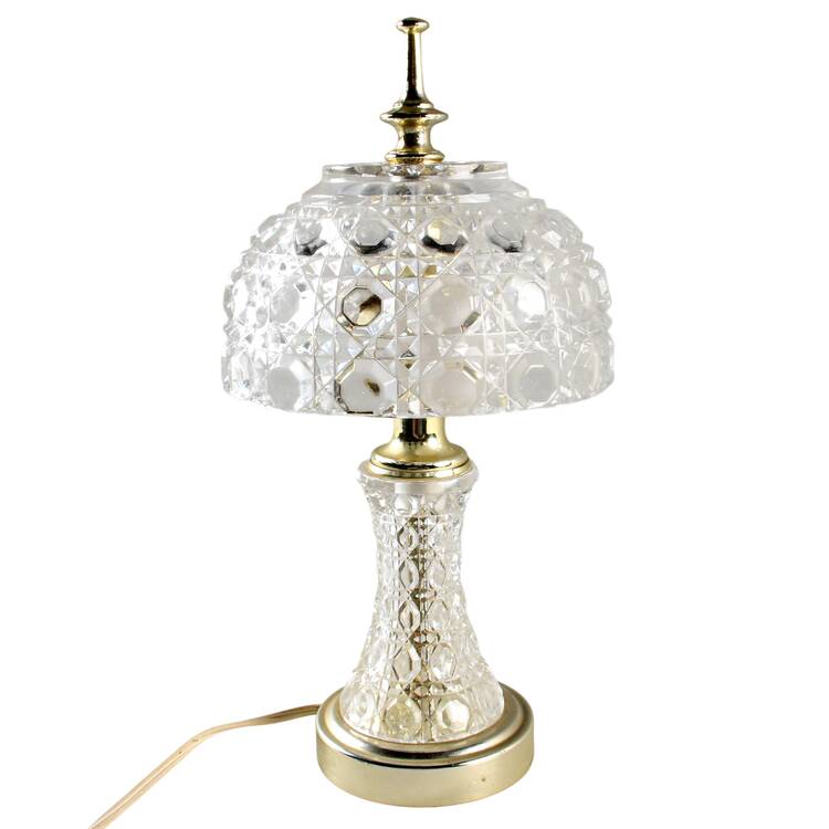 Windsor Clear 12" Electric Lamp & Shade