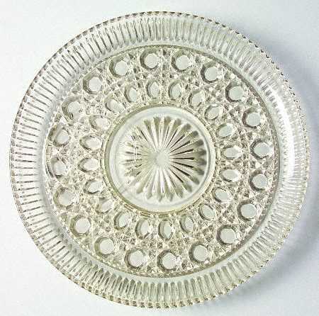 Windsor Clear Snack Plate No Cup