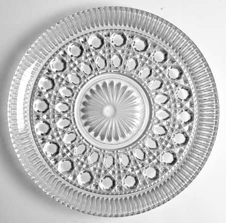Windsor Clear Luncheon Plate