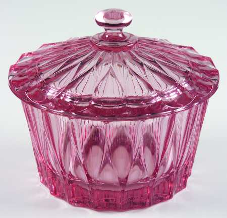 Facets Pink by Fostoria
