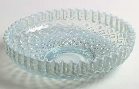 Diamond Lace Blue (Opalescent) by Fenton