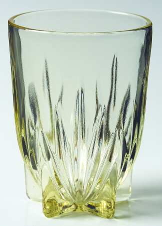 Star Amber by Federal Glass 