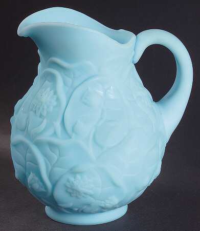 Blue Satin 36 Oz Pitcher