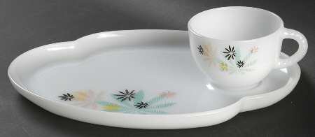 Atomic Flower Snack Plate & Cup Set