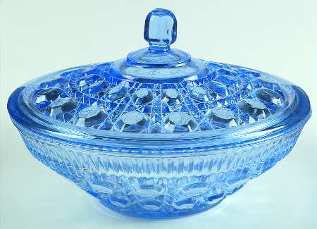 Windsor Blue by Federal Glass 