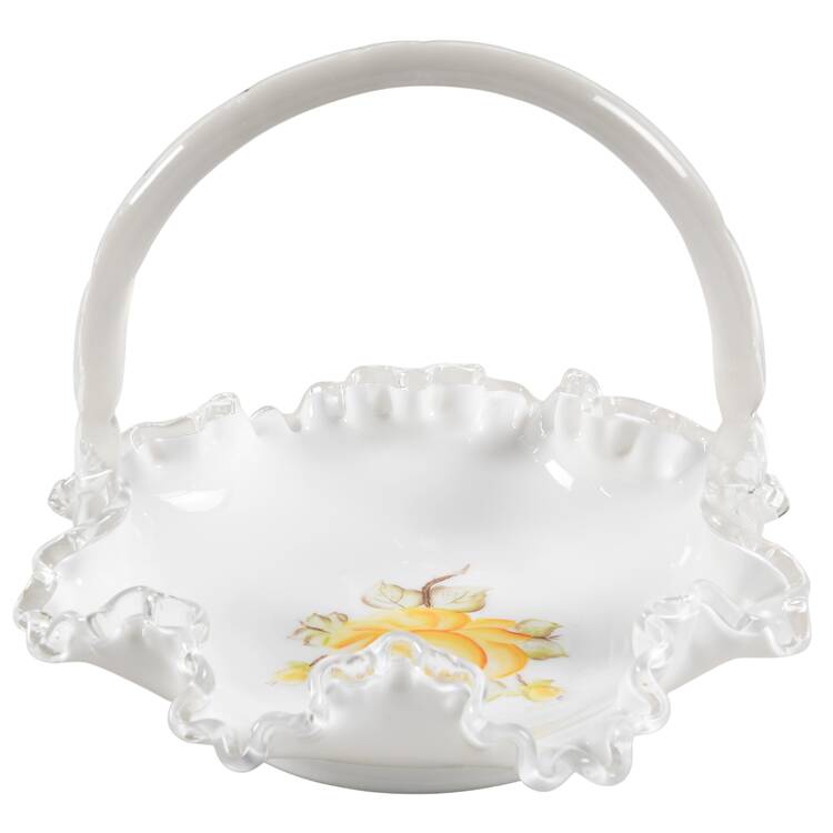 Yellow Roses on Silver Crest by Fenton