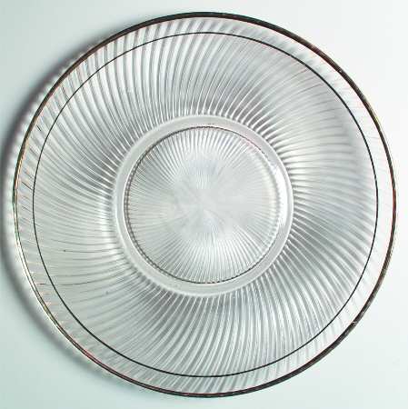 Diana (Gold Trim) Sandwich Plate