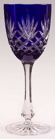 Odessa Cobalt Blue Water Goblet