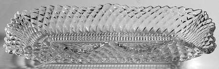 Traditions-Clear (Square) 9" Rectangular Celery