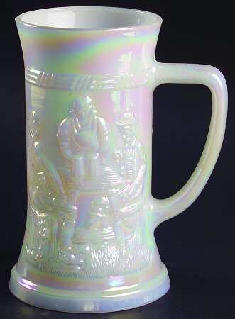 Feg9 Milkglass (Iridescent) by Federal Glass 