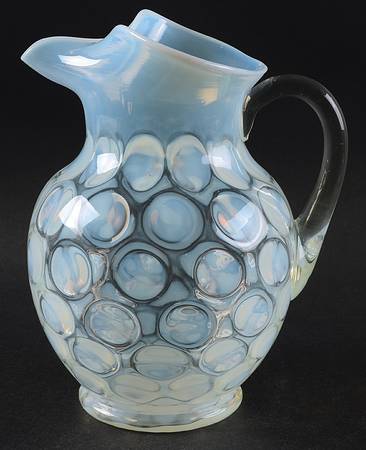 Dot Optic French Opalescent by Fenton