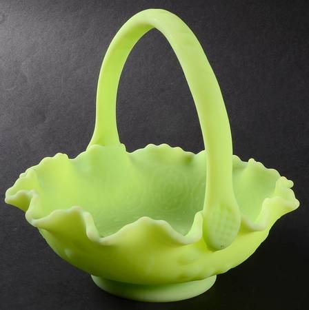 Lime Sherbet Satin by Fenton