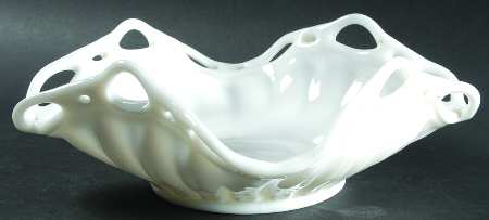 Colonial Prism Milk Glsss by Fostoria