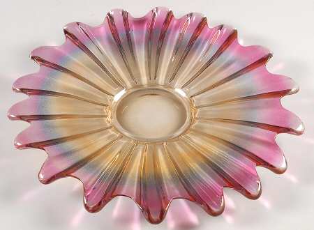 Celestial Gem-Tone (Marigold Purple Iridescent) Sandwich Plate