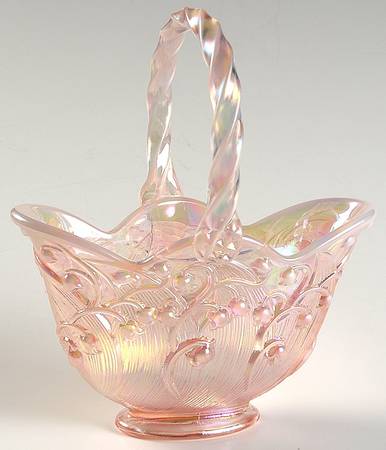 Lily of the Valley French (Opalescent) by Fenton