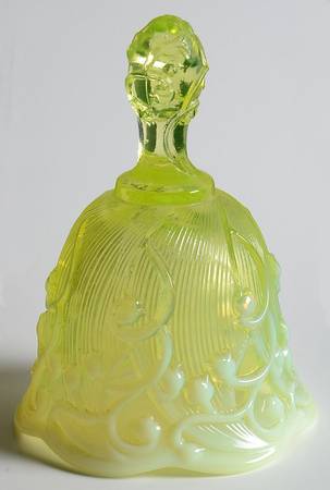 Lily of the Valley Topaz (Opalescent) by Fenton