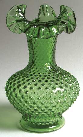 Hobnail Springtime Green by Fenton
