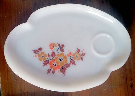 Blossom Snack Plate No Cup