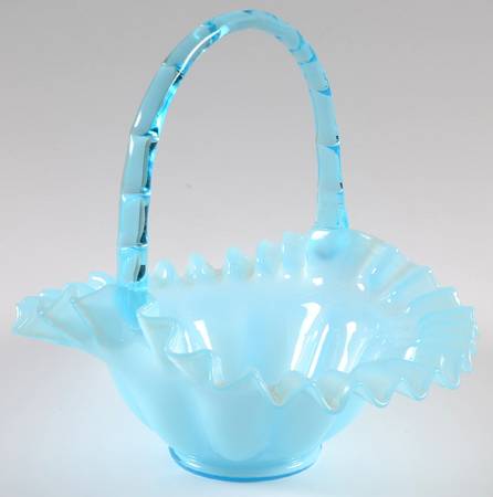 Blue Overlay #192 Melon 9" Basket