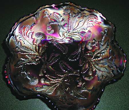 Thistle Amethyst (Carnival, Older) by Fenton
