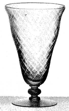7541 Pink (Diamond Optic) 9 Oz Footed Tumbler